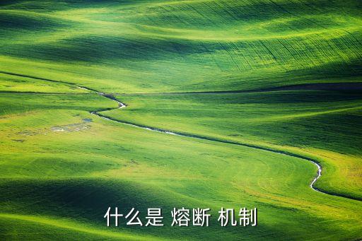 什么是 熔斷 機制