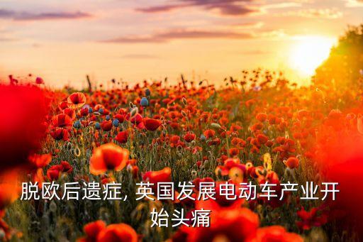 脫歐后遺癥, 英國發(fā)展電動(dòng)車產(chǎn)業(yè)開始頭痛
