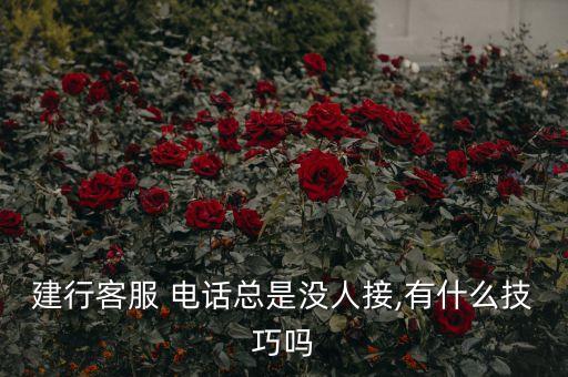 建設銀行網(wǎng)點電話無人接聽
