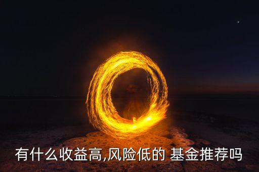 有什么收益高,風(fēng)險低的 基金推薦嗎