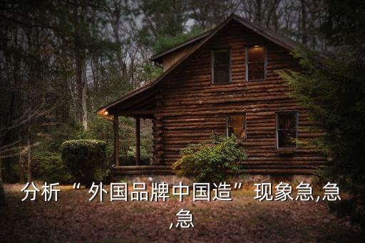 外國一線品牌中國制造,外國品牌的衣服為什么是中國制造
