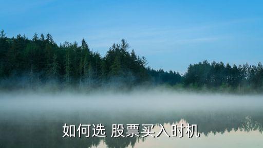 如何選 股票買入時機(jī)