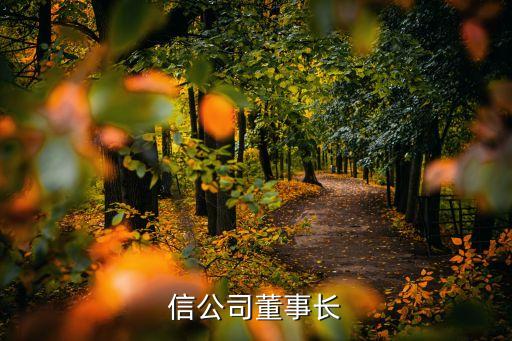 中經信公司董事長