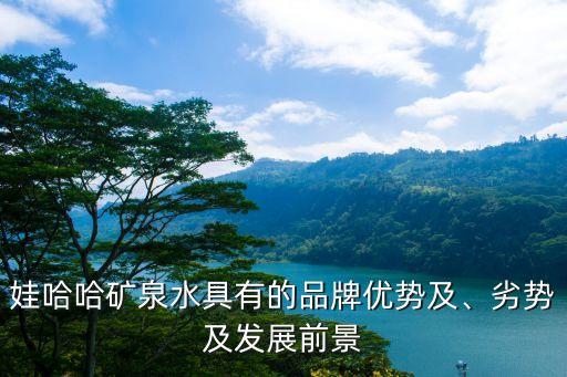 娃哈哈礦泉水具有的品牌優(yōu)勢(shì)及、劣勢(shì)及發(fā)展前景