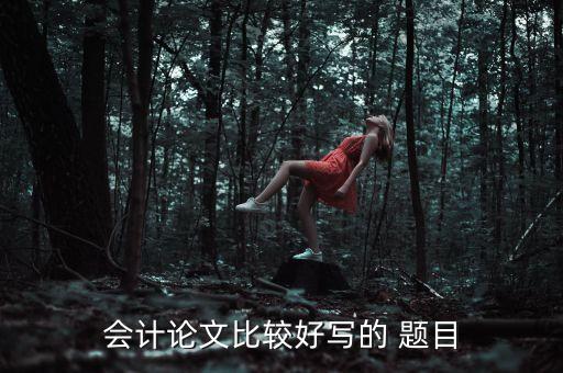 會計(jì)論文比較好寫的 題目