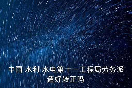 中國水利水電建設