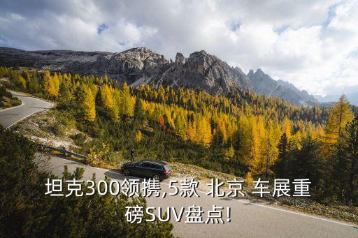 坦克300領(lǐng)攜,5款 北京 車展重磅SUV盤(pán)點(diǎn)!