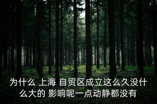 上海自貿(mào)區(qū)金融影響,自貿(mào)區(qū)設立對金融的影響