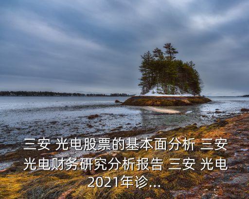  三安 光電股票的基本面分析 三安 光電財務(wù)研究分析報告 三安 光電2021年診...