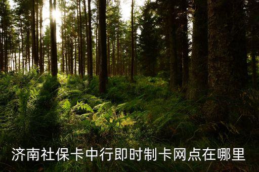 濟南社?？ㄖ行屑磿r制卡網(wǎng)點在哪里
