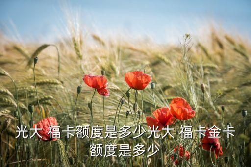 光大 ?？~度是多少光大 ?？ń鹂~度是多少