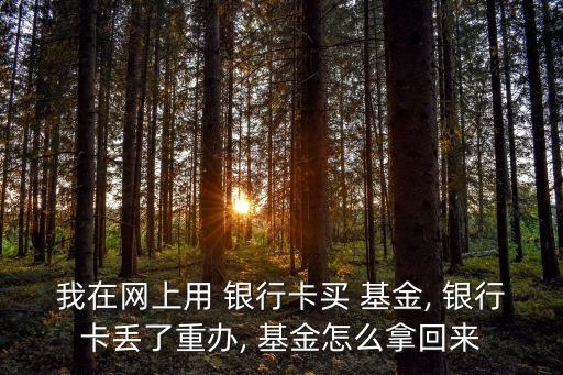 我在網(wǎng)上用 銀行卡買(mǎi) 基金, 銀行卡丟了重辦, 基金怎么拿回來(lái)