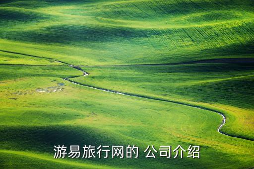 游易旅行網的 公司介紹