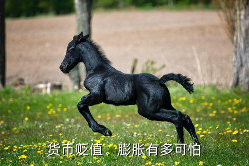 貨幣貶值、膨脹有多可怕