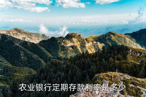 中國(guó)農(nóng)業(yè)銀行利息是多少,農(nóng)商銀行貸款10萬(wàn)每月還多少