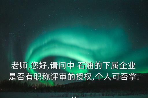 中石油給民營(yíng)公司還下發(fā)資質(zhì)嗎