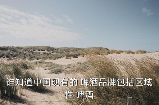 誰知道中國(guó)現(xiàn)有的 啤酒品牌包括區(qū)域性 啤酒