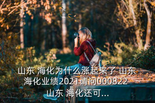  山東 ?；癁槭裁礉q起來(lái)了 山東 海化業(yè)績(jī)2021請(qǐng)問(wèn)000822 山東 ?；€可...