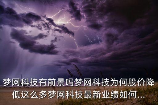 夢網(wǎng)科技有前景嗎夢網(wǎng)科技為何股價降低這么多夢網(wǎng)科技最新業(yè)績如何...