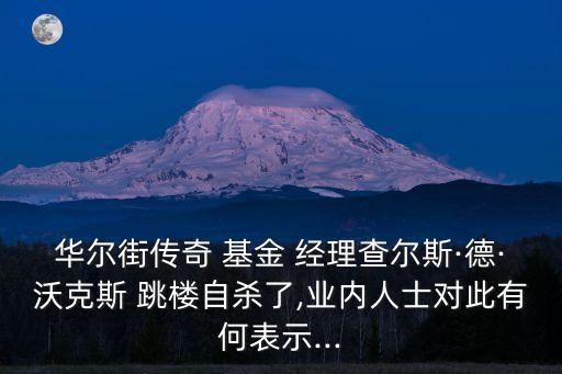 鵬華基金經(jīng)理跳樓,鵬華創(chuàng)新未來(lái)基金經(jīng)理