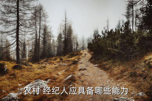 中國(guó)農(nóng)產(chǎn)品經(jīng)紀(jì)人