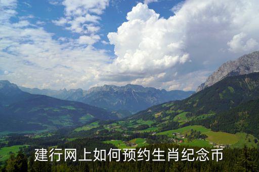 建行網(wǎng)上如何預(yù)約生肖紀念幣