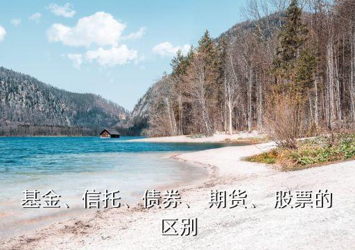 基金、信托、債券、 期貨、 股票的區(qū)別