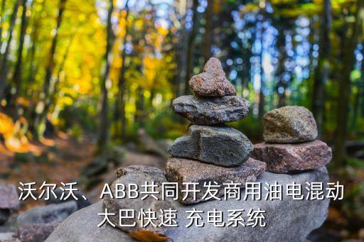 沃爾沃、ABB共同開發(fā)商用油電混動大巴快速 充電系統(tǒng)