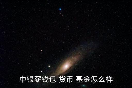 中銀薪錢(qián)包 貨幣 基金怎么樣