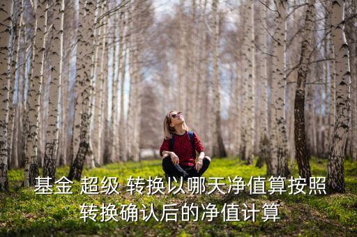  基金 超級 轉(zhuǎn)換以哪天凈值算按照 轉(zhuǎn)換確認(rèn)后的凈值計(jì)算