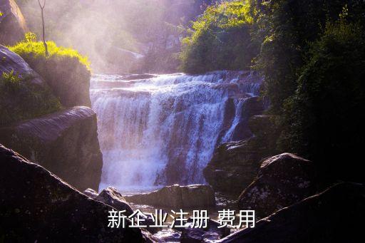 新企業(yè)注冊 費(fèi)用