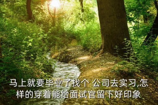 馬上就要畢業(yè)了找個 公司去實(shí)習(xí),怎樣的穿著能給面試官留下好印象