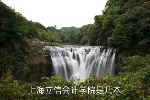 上海立信會計(jì)學(xué)院是幾本