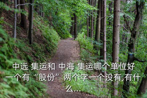 中海集運(yùn)和中國中車