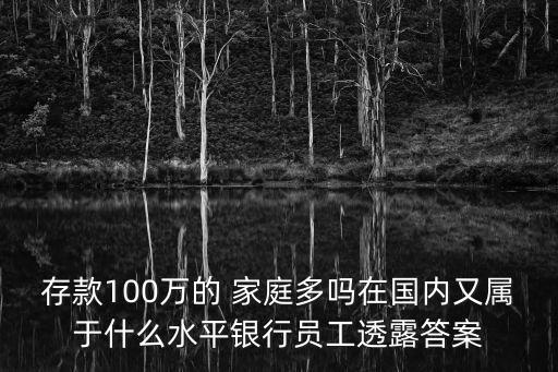 中國(guó)年收入過(guò)百萬(wàn)家庭,2022年收入過(guò)百萬(wàn)的人數(shù)