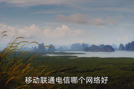 移動聯通電信哪個網絡好