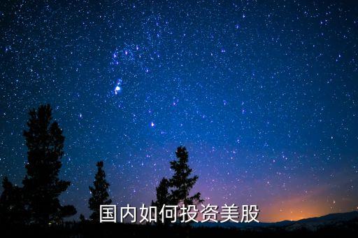 中國人怎么買美股,美股開戶哪個(gè)證券公司好
