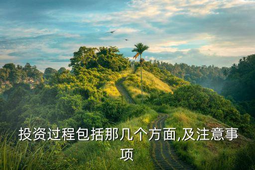  投資過程包括那幾個方面,及注意事項(xiàng)