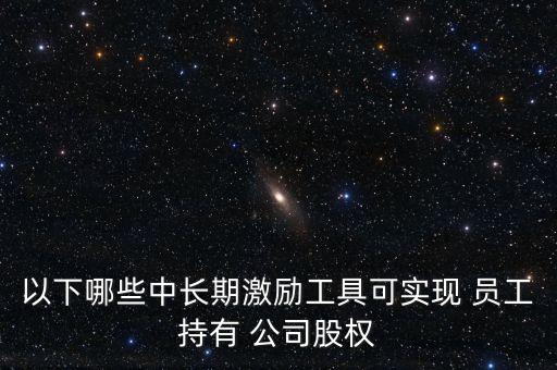 以下哪些中長期激勵工具可實(shí)現(xiàn) 員工持有 公司股權(quán)