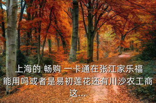 暢購(gòu)一卡通上?？偛?上海暢購(gòu)一卡通還能用嗎2021