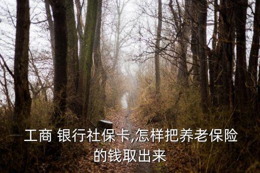  工商 銀行社?？?怎樣把養(yǎng)老保險的錢取出來