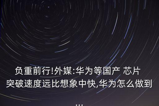 中國芯片技術的突破,最新芯片技術突破