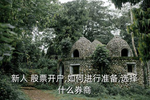 新人 股票開戶,如何進行準(zhǔn)備,選擇什么券商