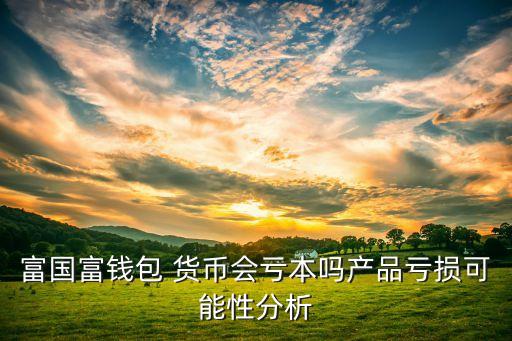 富國(guó)富錢(qián)包 貨幣會(huì)虧本嗎產(chǎn)品虧損可能性分析